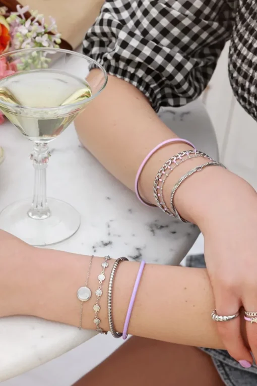 Bangle Geribbeld Small