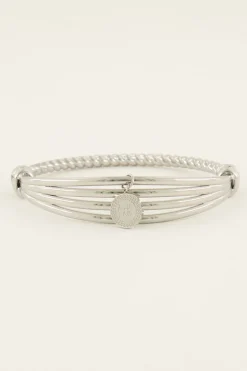 Bangle Met Bedel & Verschillende Lagen