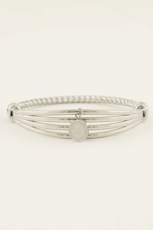 Bangle Met Bedel & Verschillende Lagen