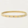Bangle Met Transparante Stenen