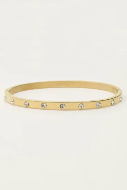 Bangle Met Transparante Stenen