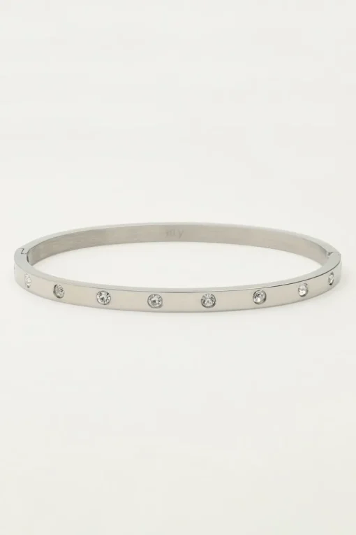 Bangle Met Transparante Stenen