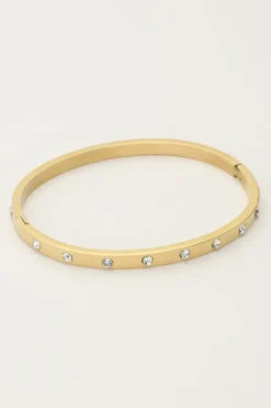 Bangle Met Transparante Stenen