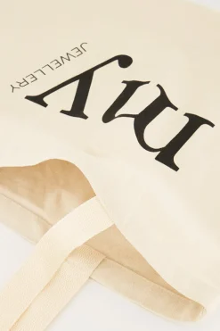 Beige Canvas Shopper My-Jewellery