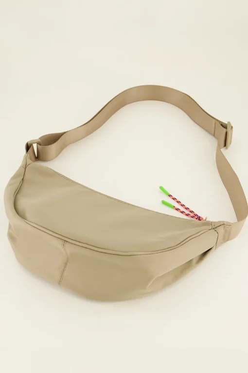 Beige Crossbody Tas