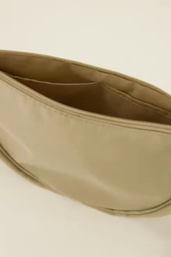 Beige Crossbody Tas