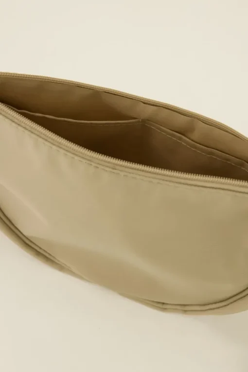 Beige Crossbody Tas