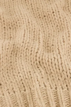 Beige Gebreide Spencer