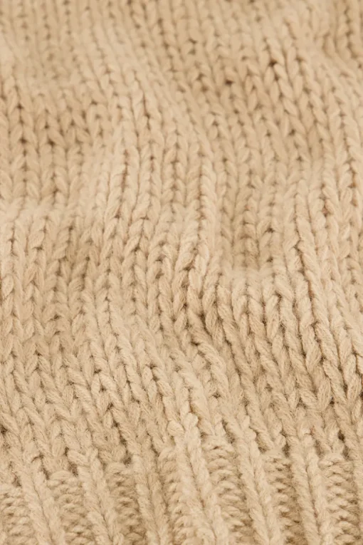 Beige Gebreide Spencer