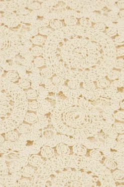 Beige Gehaakte Top