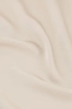 Beige Midi Satijnen Rok