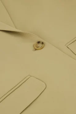 Beige Oversized Blazer