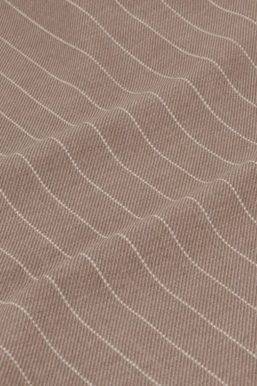 Beige Pinstripe Skort