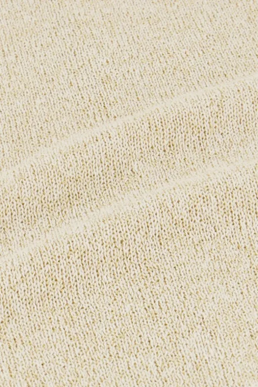 Beige Short Met Elastiek En Lurex