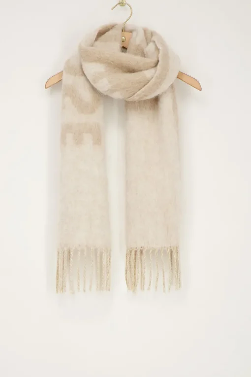 Beige Sjaal "La Vie En Rose"