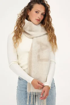 Beige Sjaal "La Vie En Rose"