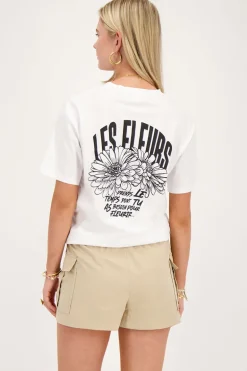 Beige Skort Met Cargo Zakken