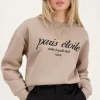 Beige Sweater Paris Etoile