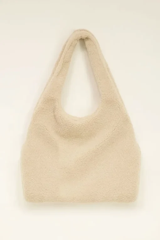 Beige Teddy Shopper