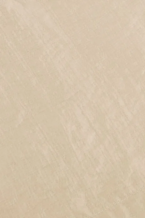 Beige Wide Leg Broek Satijnen Look