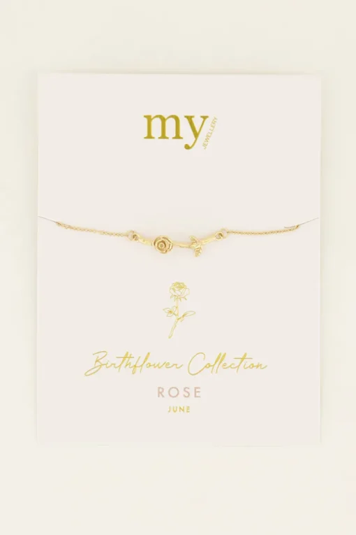 Birth Flower Armband
