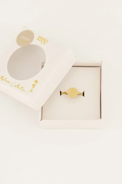 Birth Flower Ring