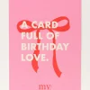 Birthday Love Kaart