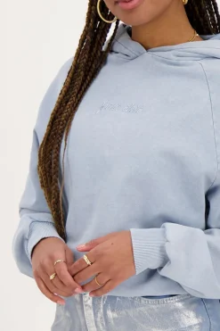 Blauwe Hoodie Paris étoile