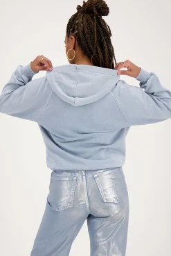 Blauwe Hoodie Paris étoile