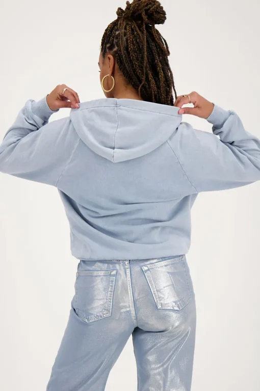 Blauwe Hoodie Paris étoile