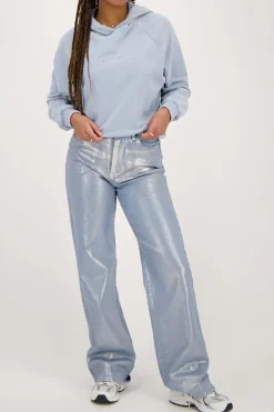 Blauwe Hoodie Paris étoile