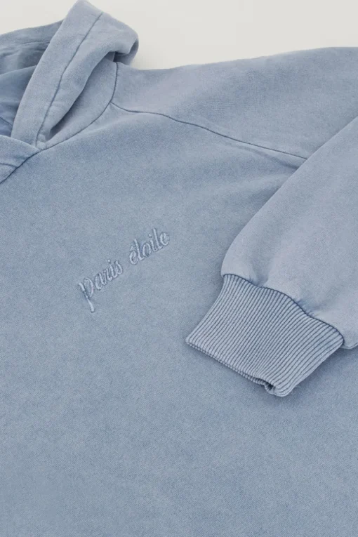 Blauwe Hoodie Paris étoile