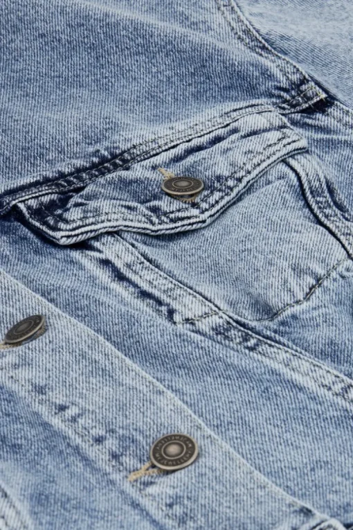 Blauwe Spijkerjurk Button-up