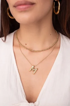 Bold Ketting Met Initial