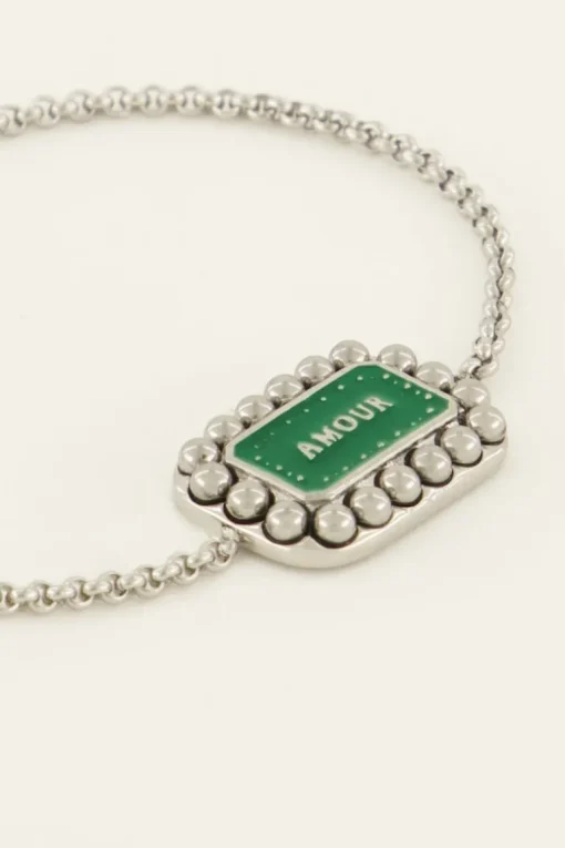 Bold Spirit Armband Groene Amour Bedel