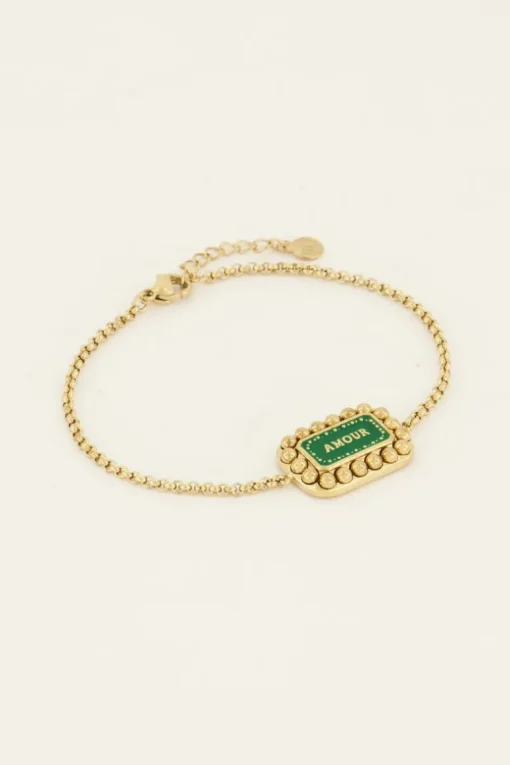 Bold Spirit Armband Groene Amour Bedel