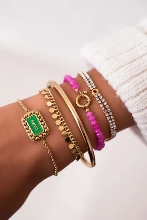 Bold Spirit Armband Groene Amour Bedel