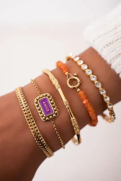 Bold Spirit Armband Paarse Amour Bedel