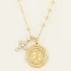 Bold Spirit Ketting Met Munt & Kruis