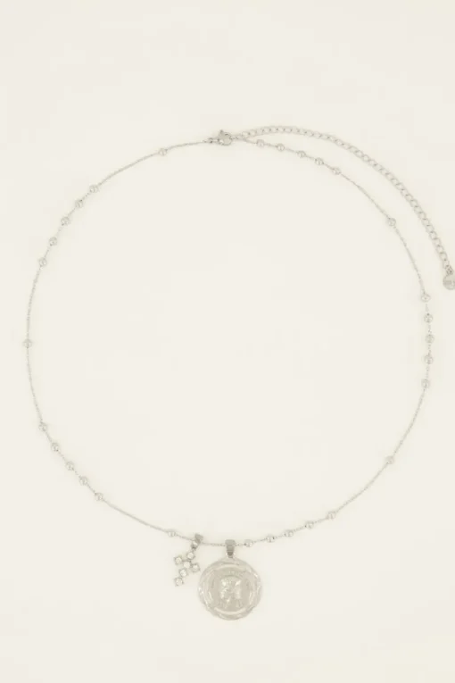 Bold Spirit Ketting Met Munt & Kruis