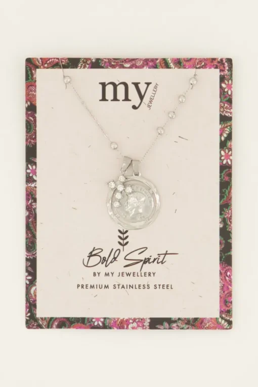 Bold Spirit Ketting Met Munt & Kruis