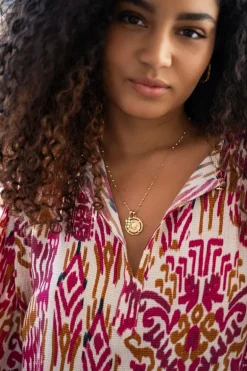 Bold Spirit Ketting Met Munt & Kruis