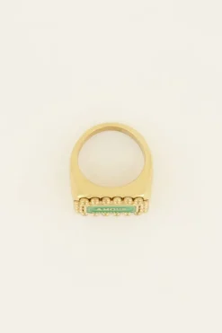 Bold Spirit Ring Groene Amour Bedel