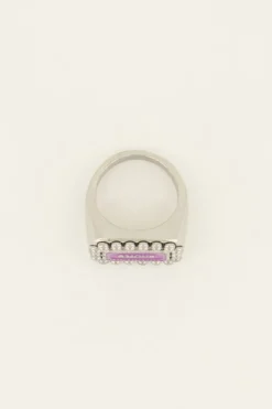 Bold Spirit Ring Paarse Amour Bedel