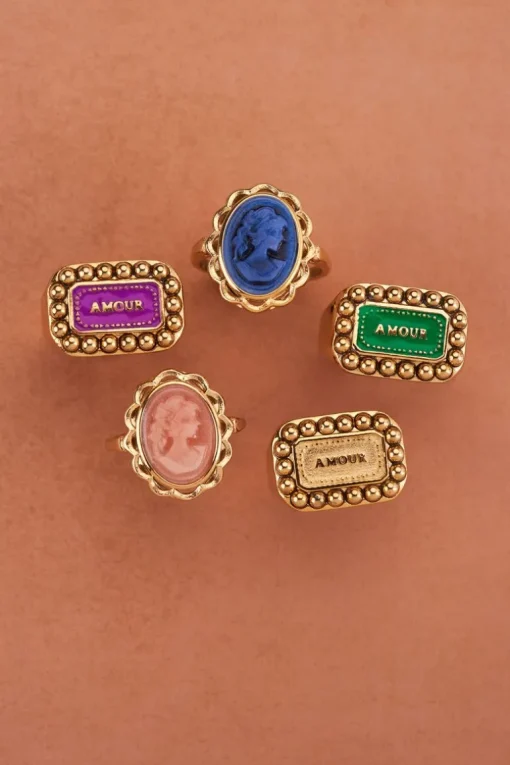 Bold Spirit Ring Paarse Amour Bedel