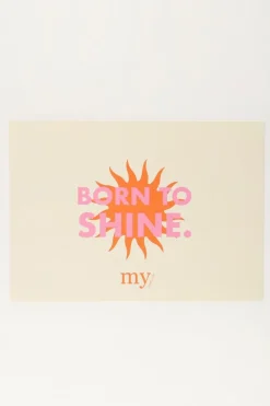 Born To Shine Kaart