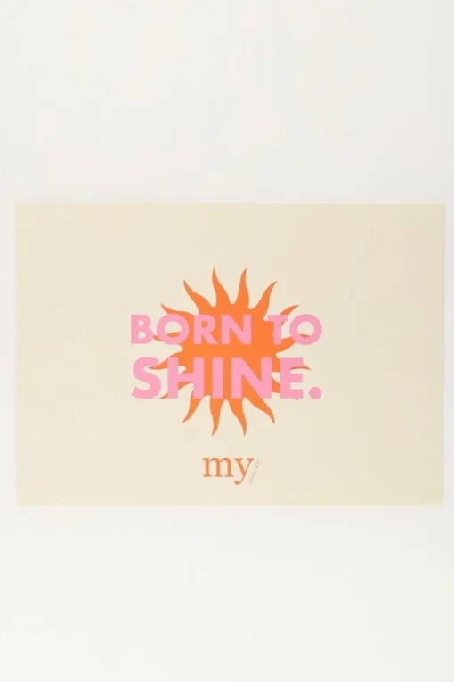 Born To Shine Kaart