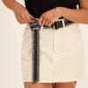 Brede Riem Met Zilverkleurige Studs