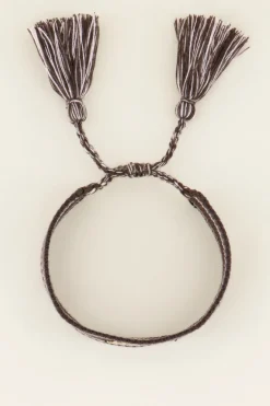 Bruine Bohemian Armband Believe