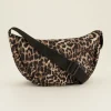 Bruine Crossbody Tas Met Luipaard Print